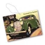02 GREEN CAR SACHET with concentrate perfume